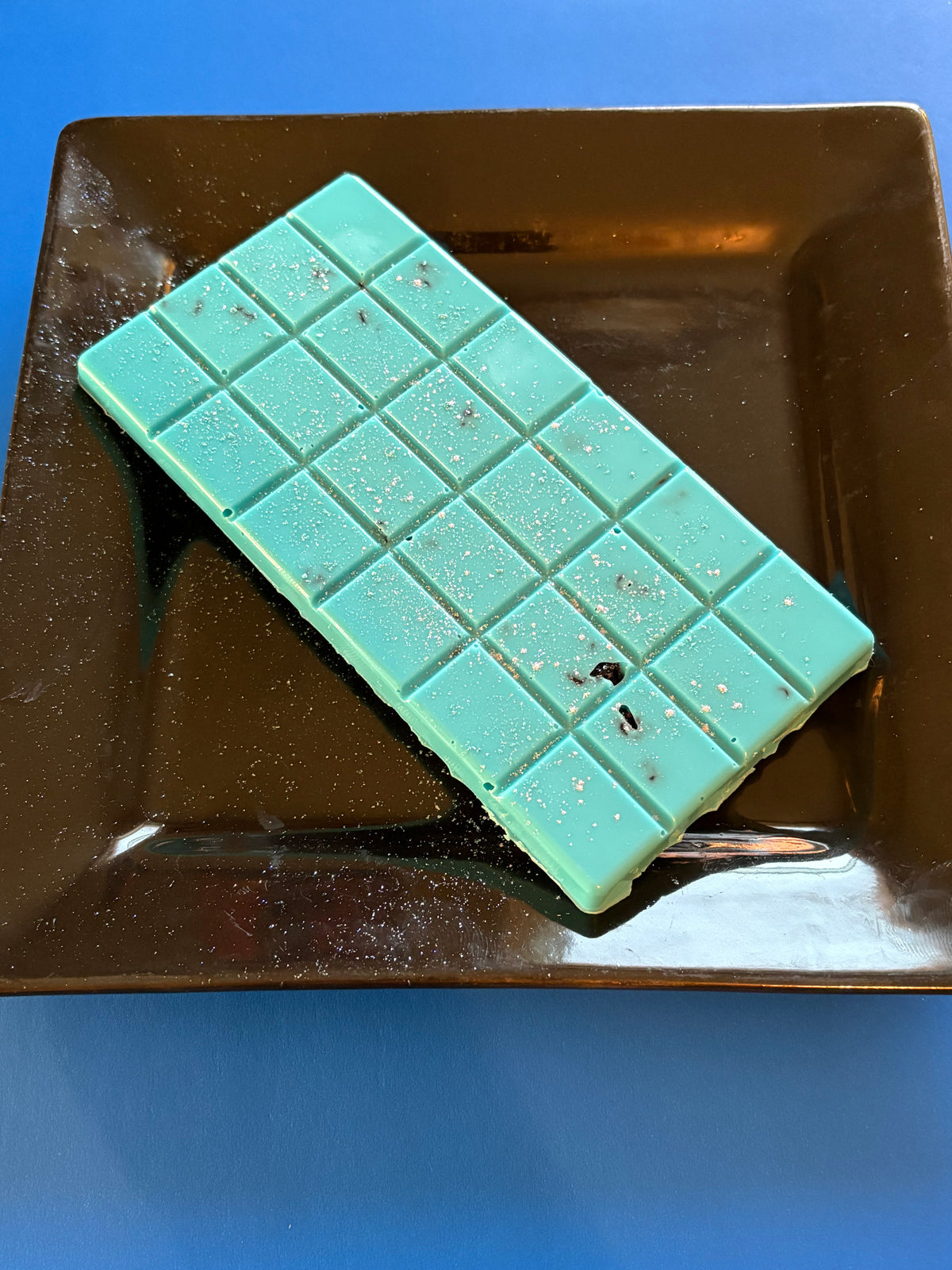 Magical Blue Blueberry chocolate bar