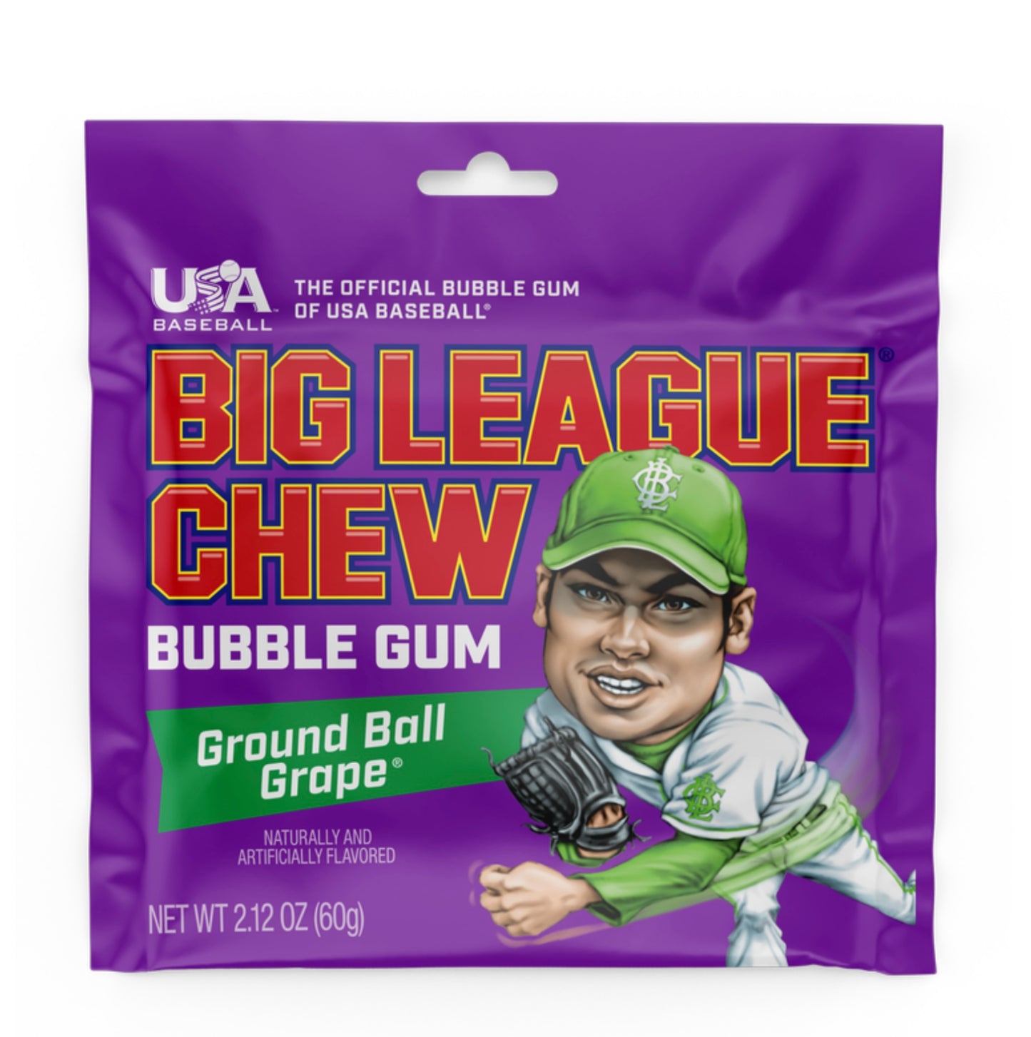 Big League Chew Grape Bubblegum
