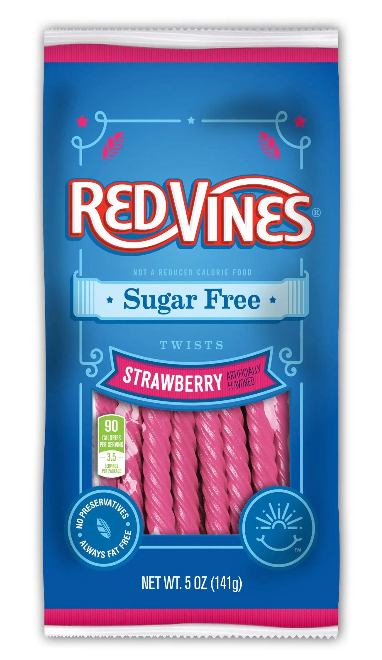 Red Vines Sugar-Free Strawberry Licorice Twists