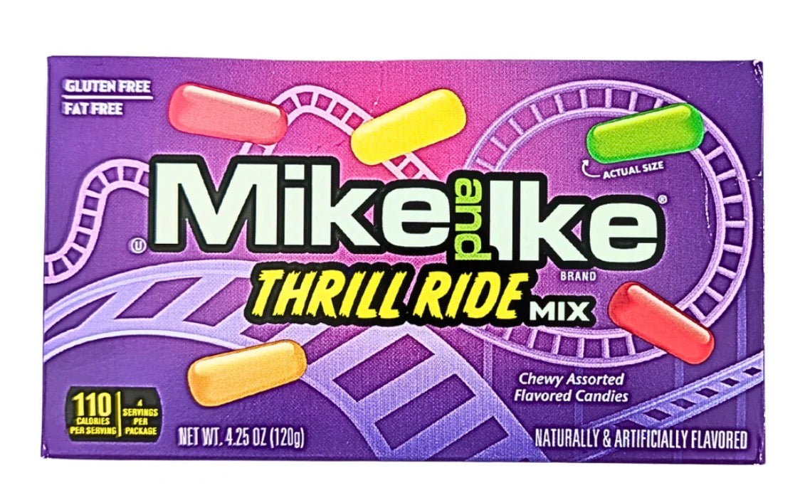 Mike and Ike Thrill Ride Mix Candy