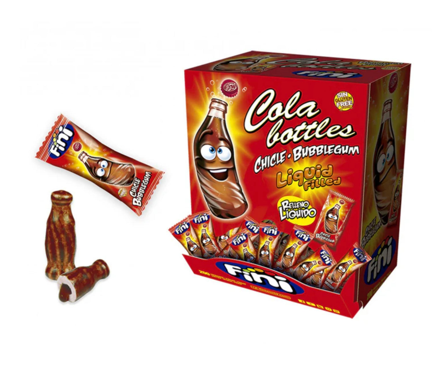 Fini Cola Bottles liquid filled gum