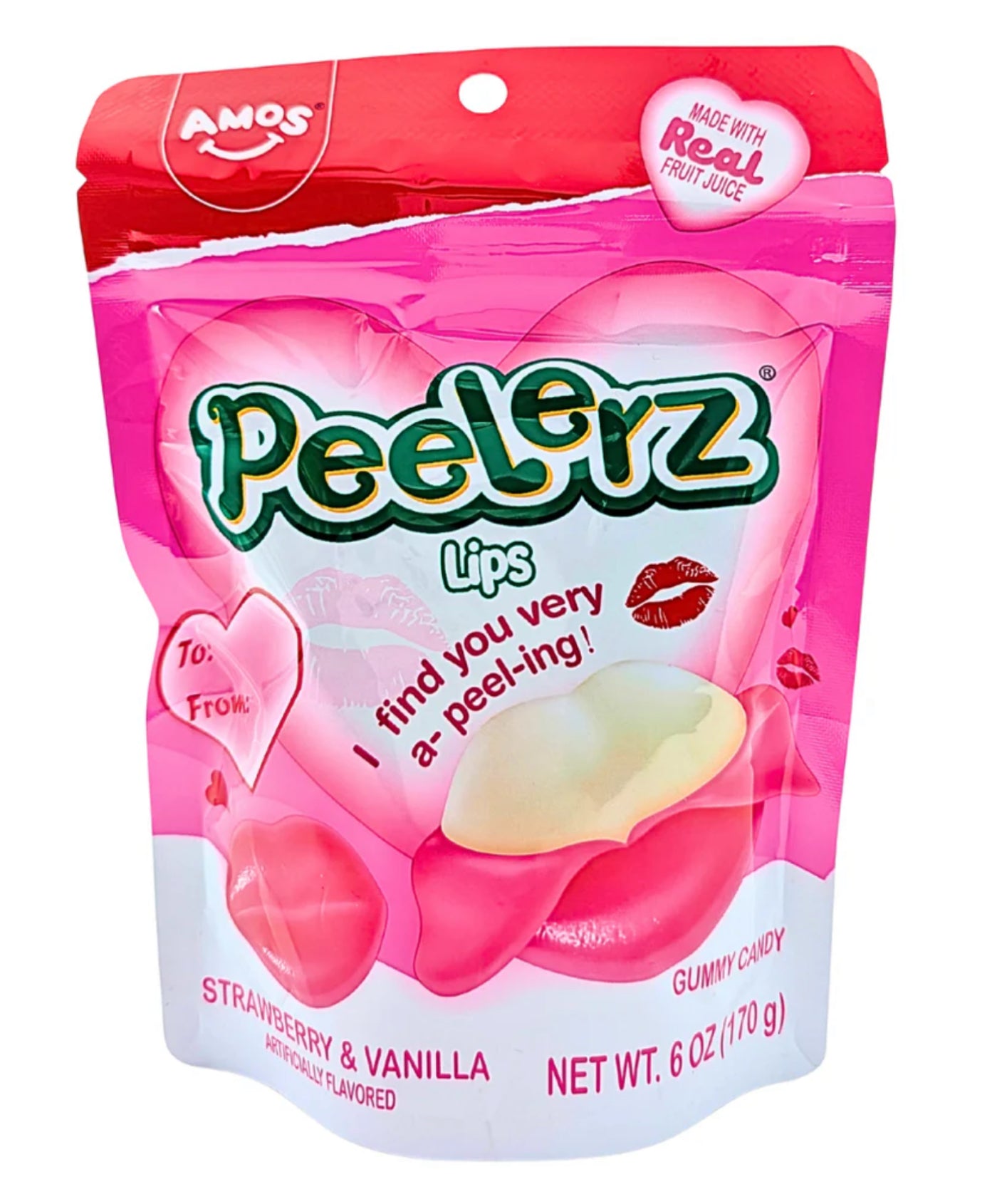Peelerz Lips Strawberry & Vanilla