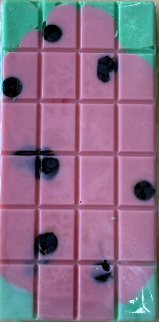 Big Ol’ Watermelon Chocolate Bar