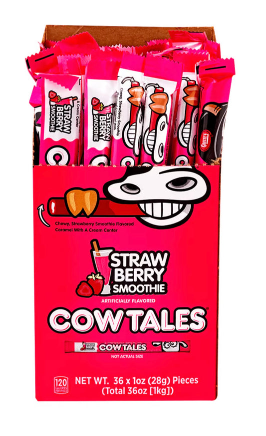 Cow Tales Strawberry Smoothie Caramel Candy