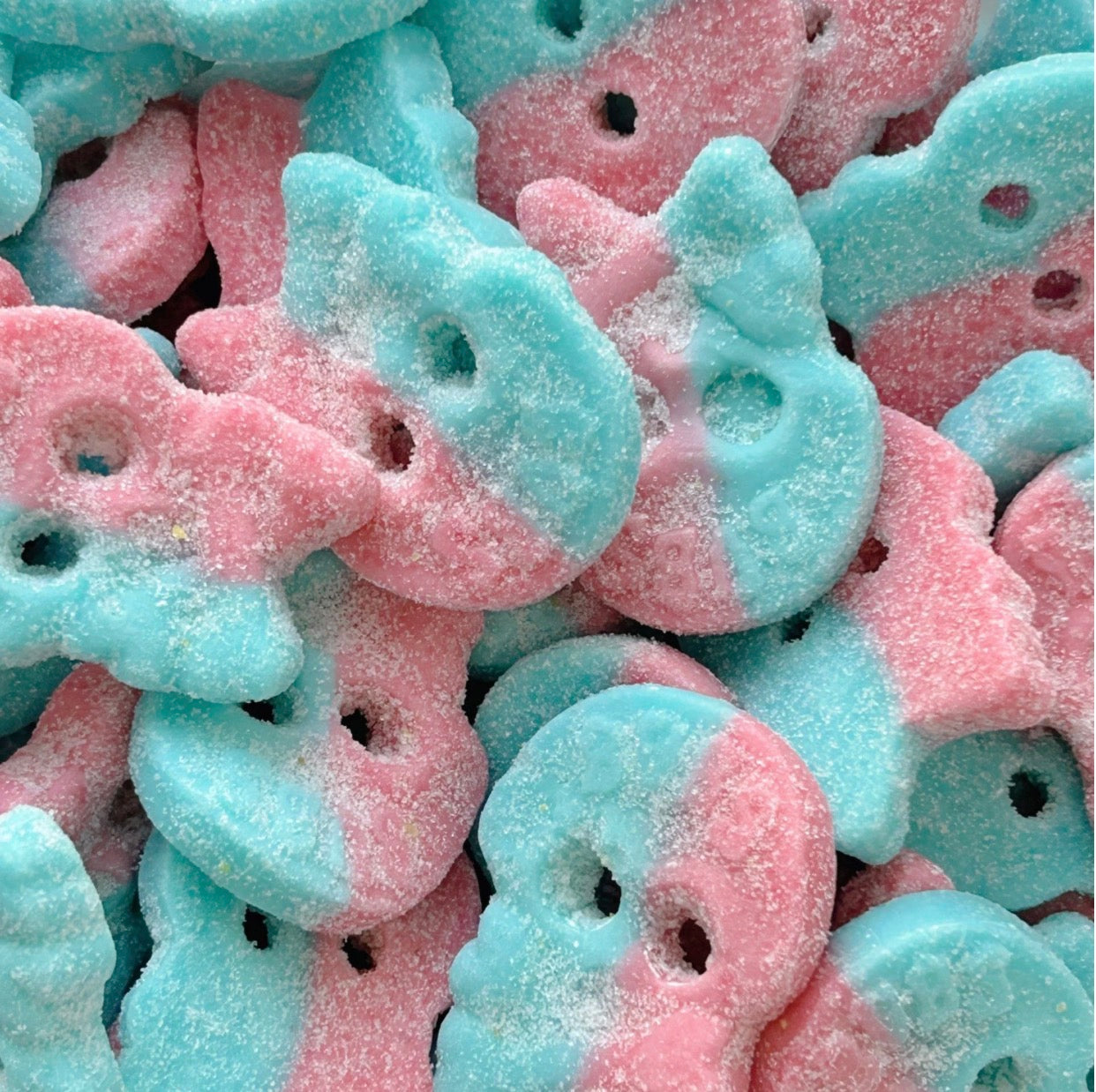 Bubs Sour Dizzy Bubblegum Skalles 150g (Sweden)