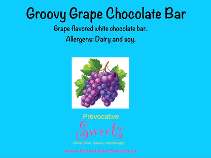 Groovy Grape Chocolate Bar